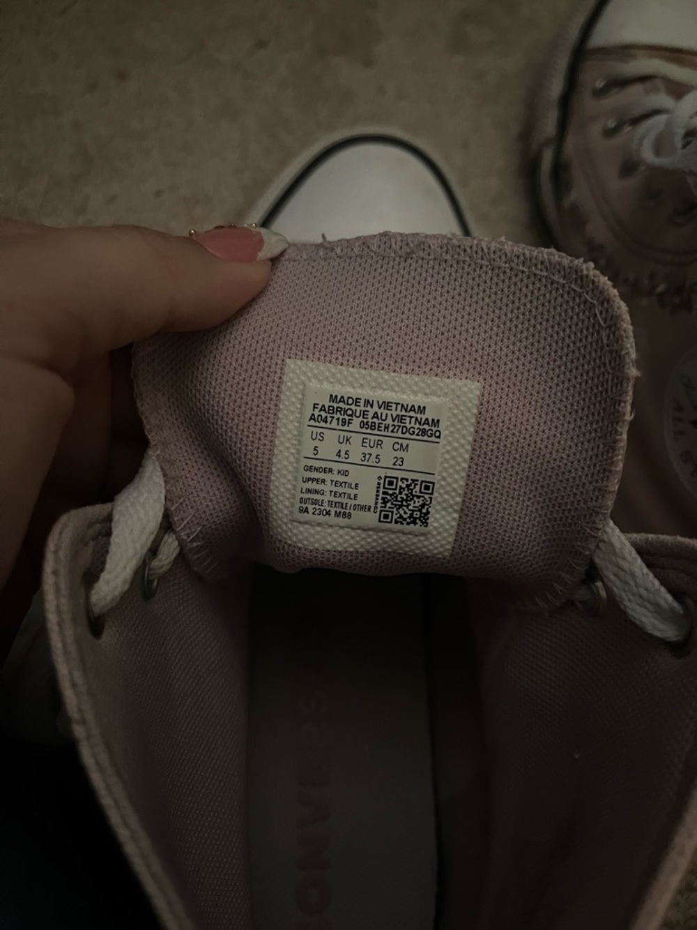 Flower Pink Converse - Picture 5 of 5